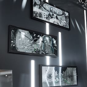 Star Wars™ Framed Story Board Art: Darth Vader™, 36.5"x16" | Wall ...