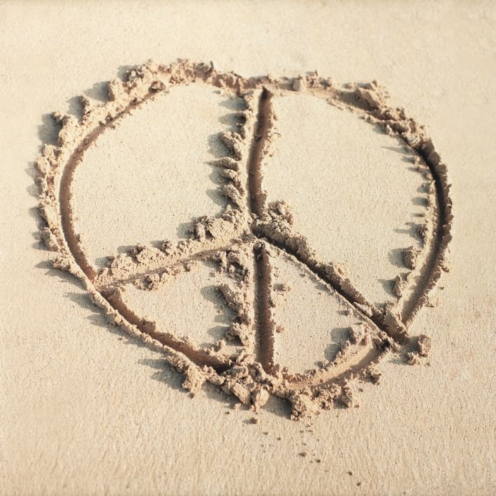 Peace In The Sand Wall Mural