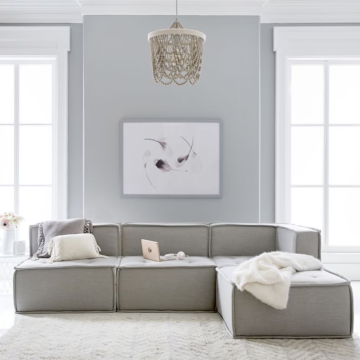 Oversized Cushy Super Sectional Sofa Teen Sofa Pottery Barn Teen
