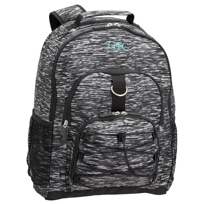 Gear-Up Black Static Backpack