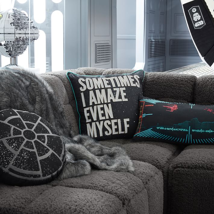 One Room Challenge Big Boy Room Progress: Star Wars Pillows