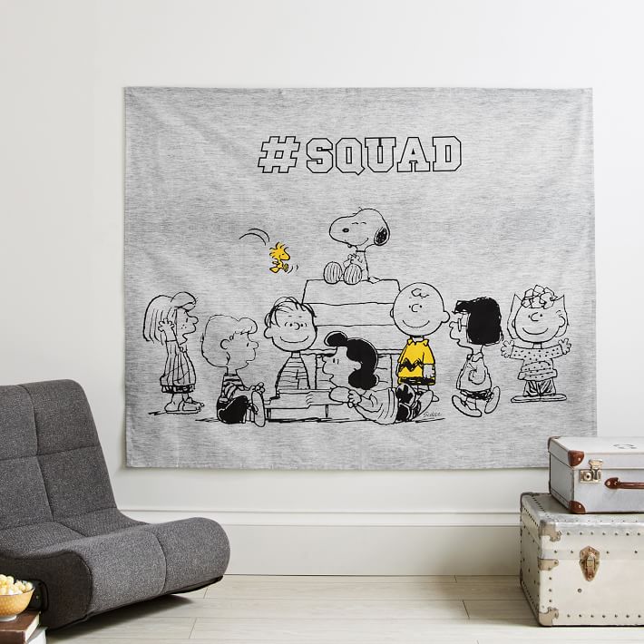 Peanuts&#174; &quot;Squad&quot; Tapestry