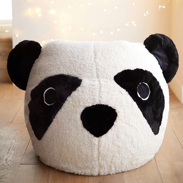 Panda Critter Bean Bag Chair Pottery Barn Teen