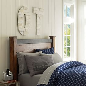 Reclaimed Wood Wall Letters | Pottery Barn Teen