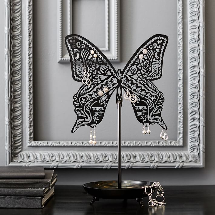 Anna Sui Butterfly Jewelry Tree Jewelry Storage Pottery Barn Teen