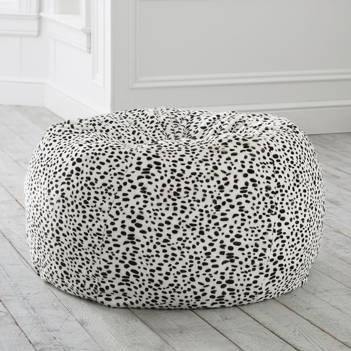 Lynx FauxFur Bean Bag Chair Slipcover Pottery Barn Teen