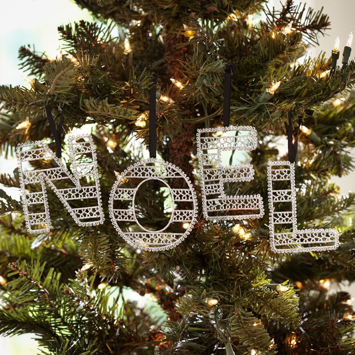 Wire Letter Ornaments