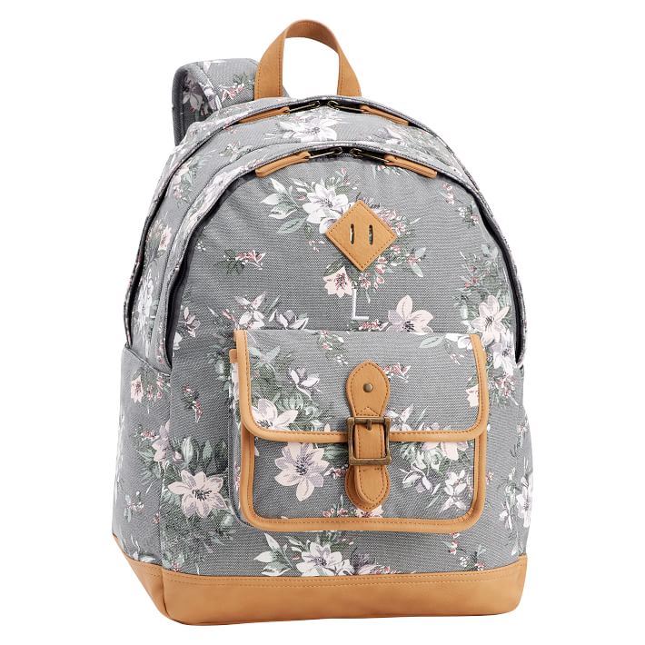 Northfield Charcoal Camilla Floral Backpack