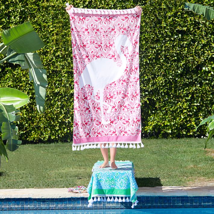 Pottery barn pool online towels