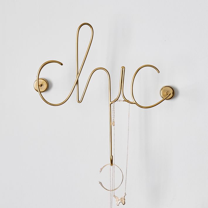 Gold Wire Chic Jewelry Hook