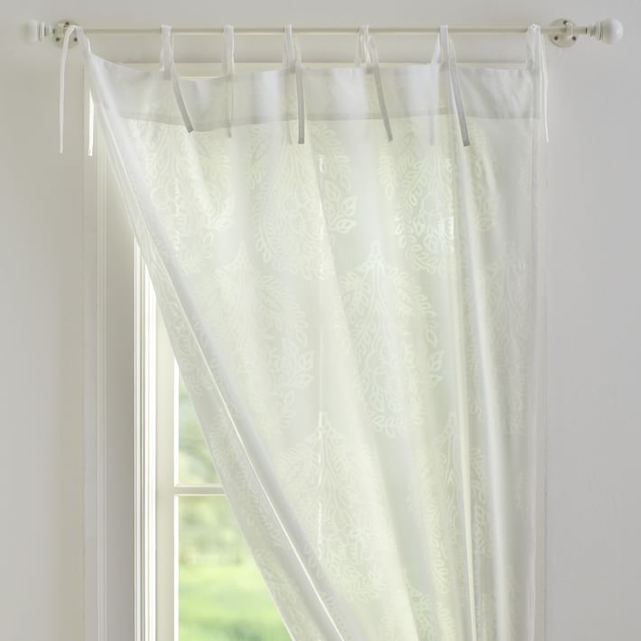 Paisley Sheer Curtain