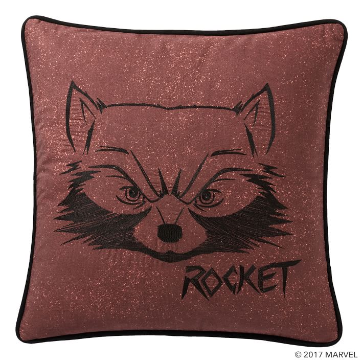 Guardians of the Galaxy Rocket Pillow Cover