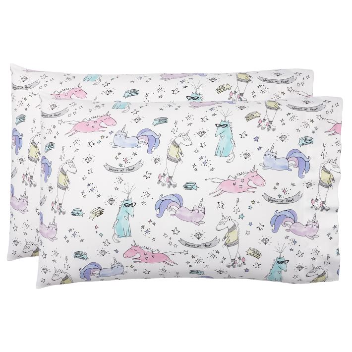 Unicorn flannel hotsell sheets full