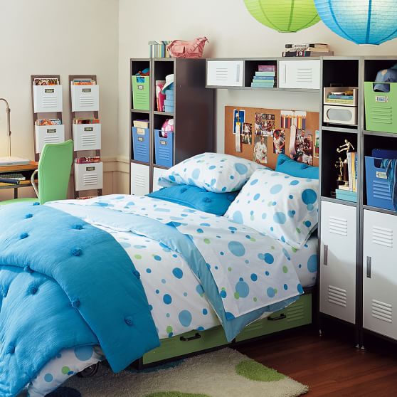 Locker Bed Drawers | Teen Bed | Pottery Barn Teen