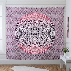 Purple and pink outlet tapestry