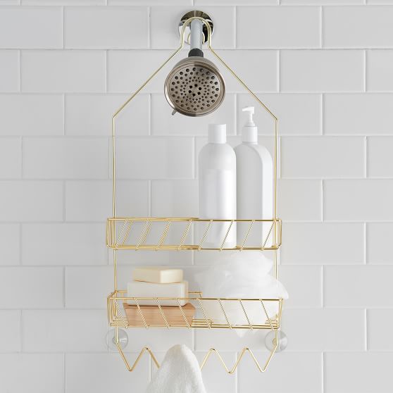 Wire Fixed Dorm Shower Caddy Pottery Barn Teen