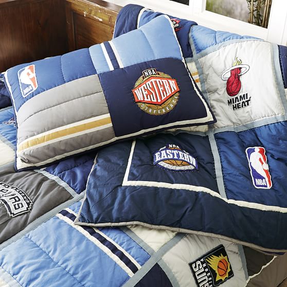 NBA Patchwork Quilt, Western Conference Pottery Barn Teen