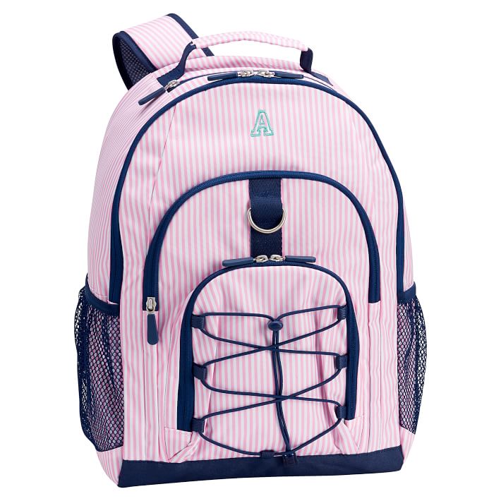 Gear-Up Pink Mini Stripe Backpack