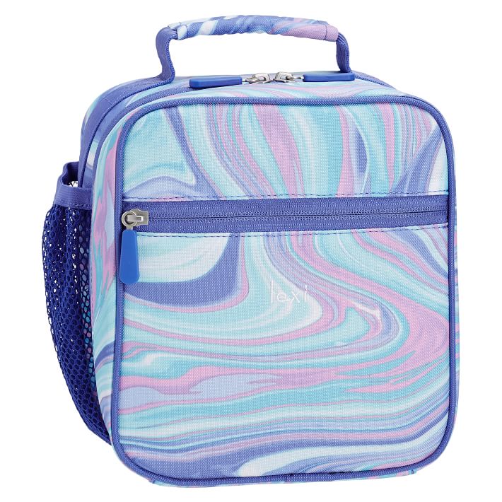 Pink & Purple Marble Classic Lunch Box For Teens