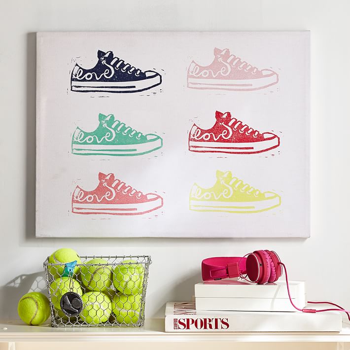Tennis Shoe Canvas Art