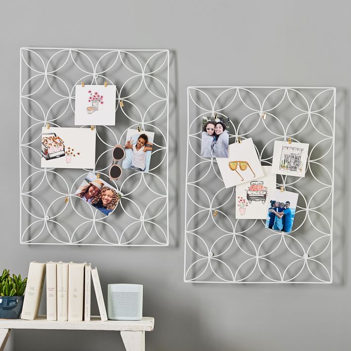 Floral Wire Photo Grid Photo Display Pottery Barn Teen