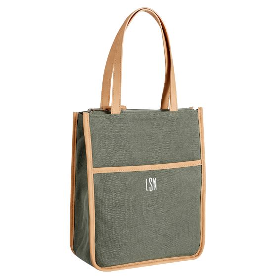 Northfield Olive Lunch Tote Pottery Barn Teen