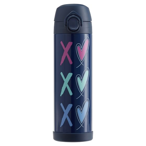 "XO" 17 oz Water Bottle Pottery Barn Teen