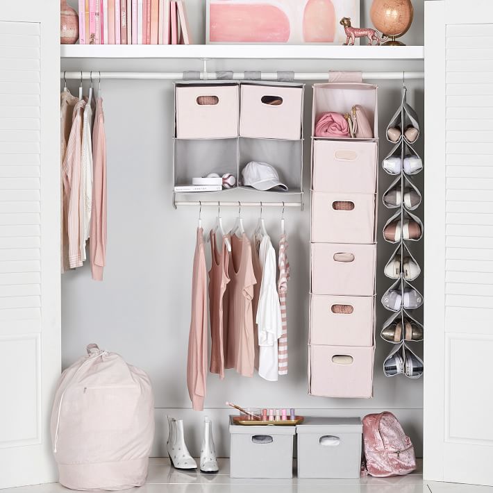 Ultimate Closet Storage Set, Dorm Closet Organizers