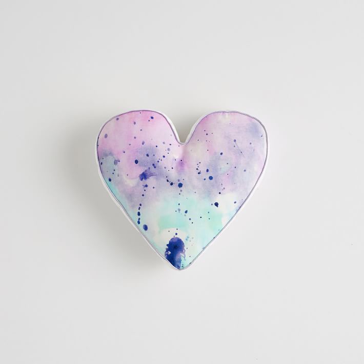 Painted Heart Pillow