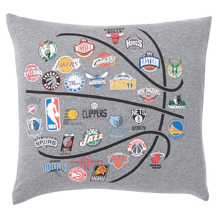 LV & NBA Letter Pillow