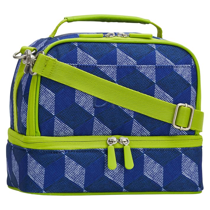 Gear-Up Multi Cubist Dual Compartment Lunch Bag