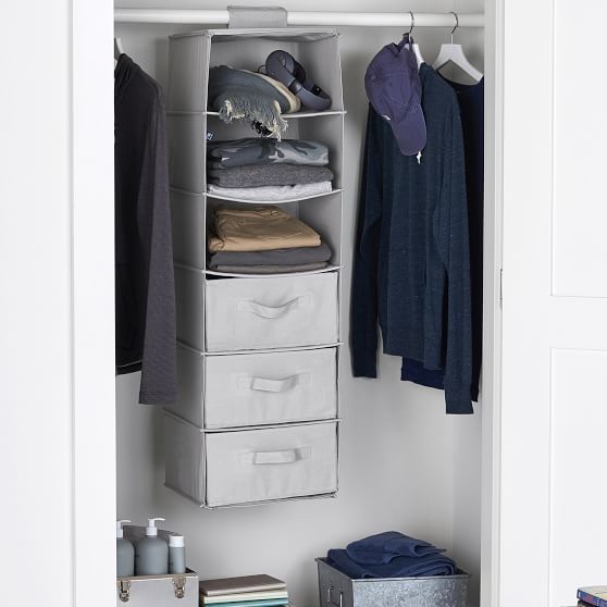 Wide Hanging Closet Organizer | Dorm Closet Organizers | Pottery Barn Teen