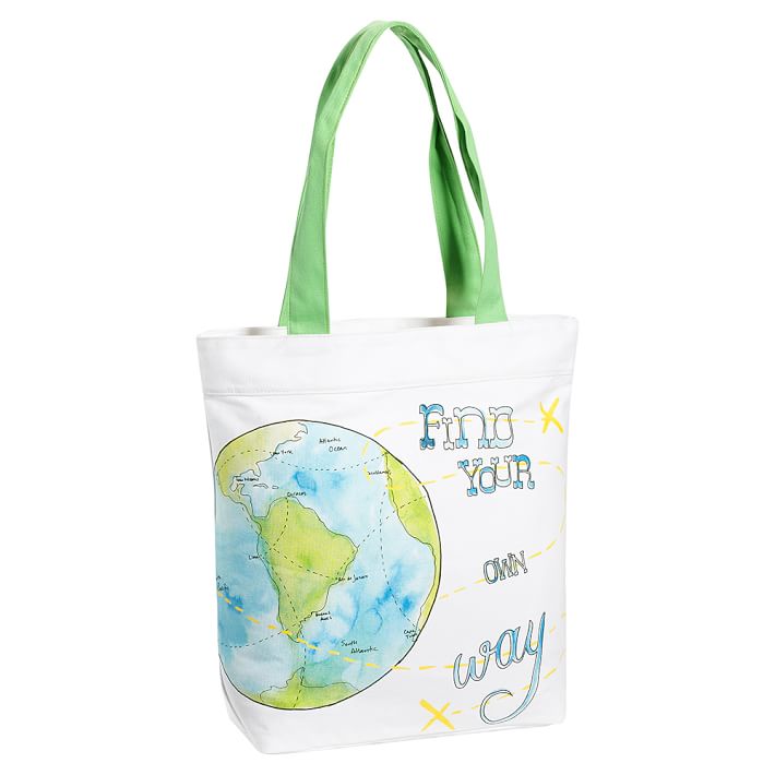 Inspirational Tote, Find Your Own Way Graphic