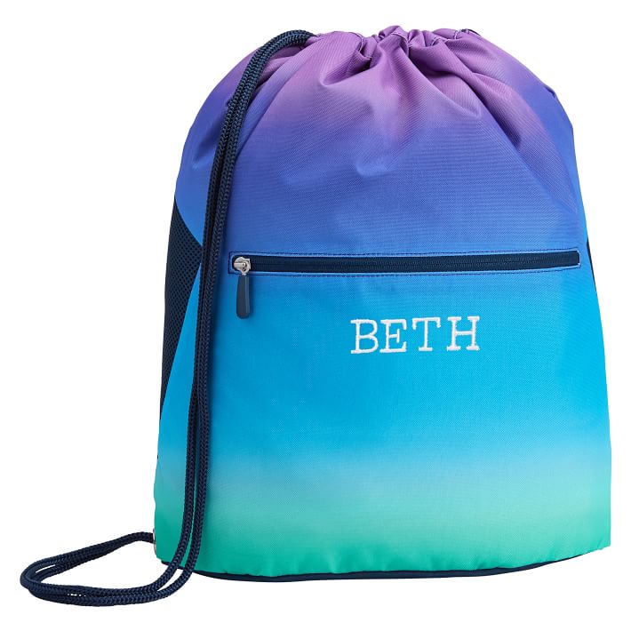 Ombre Drawstring Backpack | Pottery Barn Teen