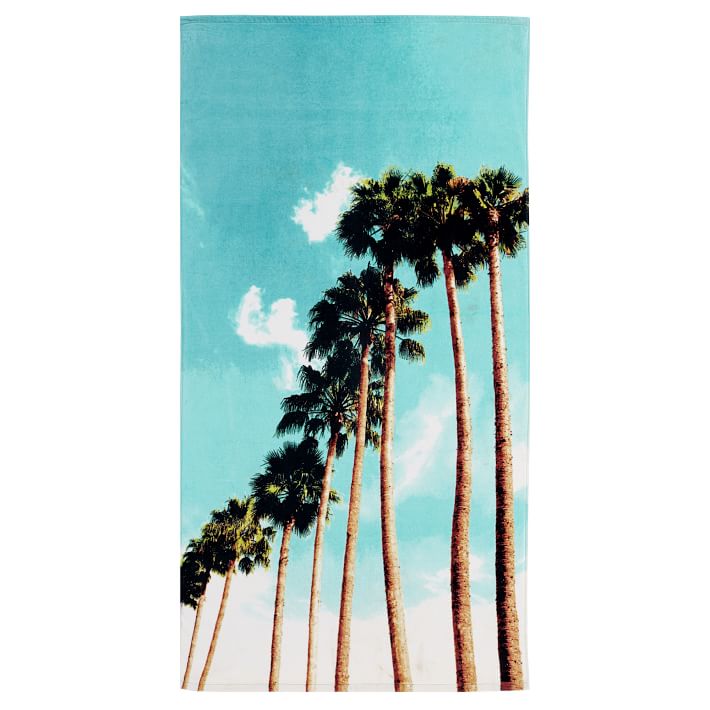 Photoreal Palm Beach Towel 