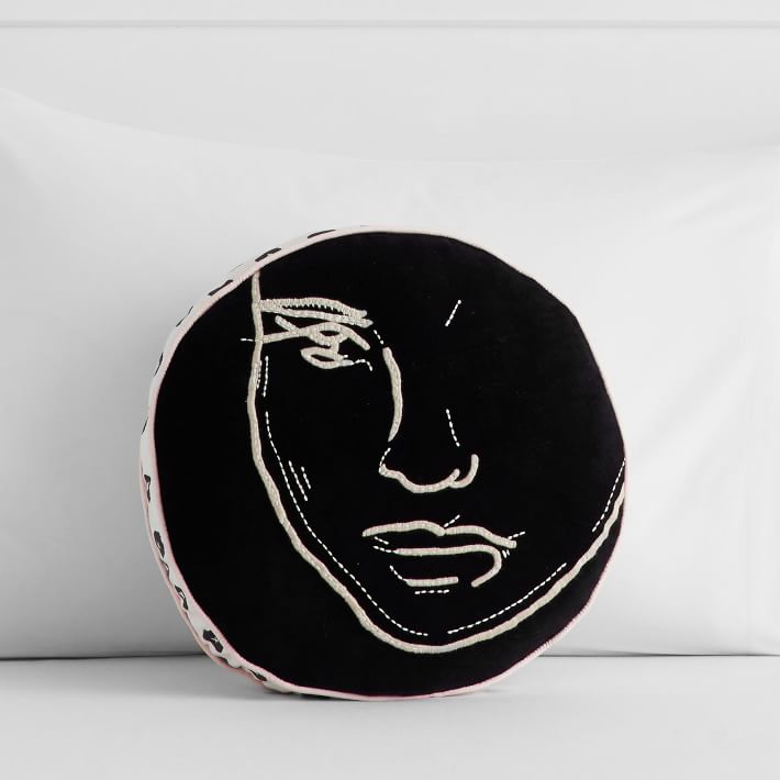 Isabella Rose Taylor Portrait Pillow