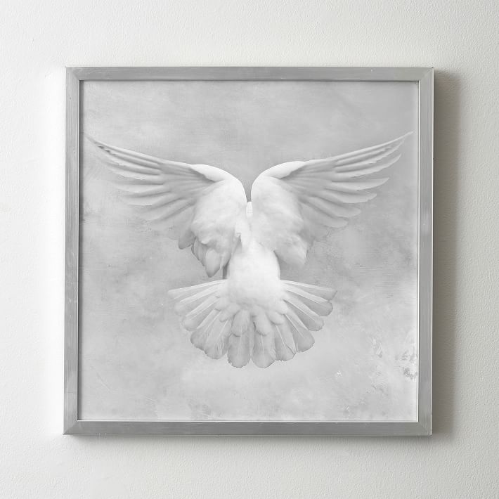 Soft Dove Framed Art Wall Prints Pottery Barn Teen