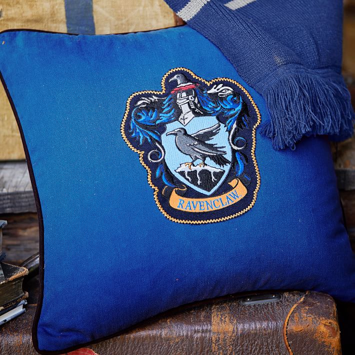 HARRY POTTER™ House Patch Ravenclaw™ Boys Pillow | Pottery Barn Teen