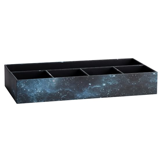 Galaxy Paper Desk Accessories Set Of 3 Desk Decor Pottery Barn Teen
