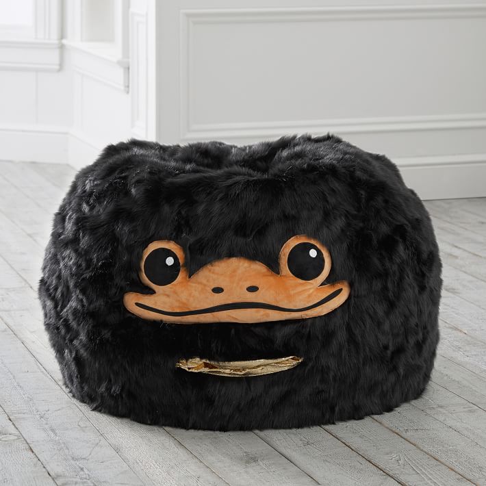 Roomganize Extra Large Stuffed Animal Bean Bag Chair