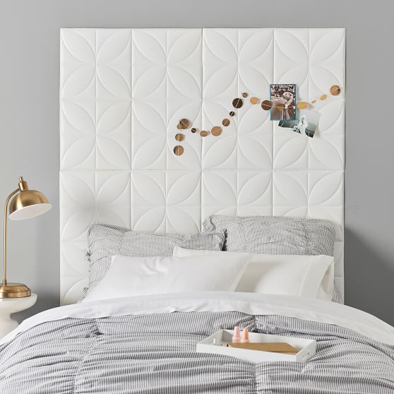 No Nails Patterned Pinboard Panels Dorm Organization Pottery Barn Teen