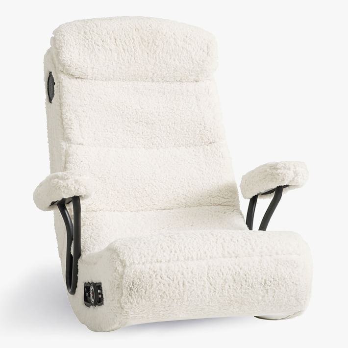 Sherpa Ivory Gaming Chair