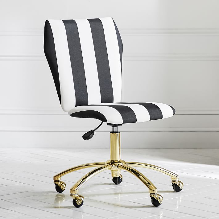 The Emily &amp; Meritt Stripe Airgo Swivel Desk Chair