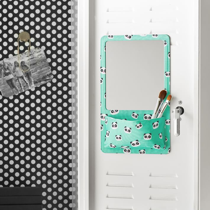 Gear-Up Panda Locker Mirror Pocket