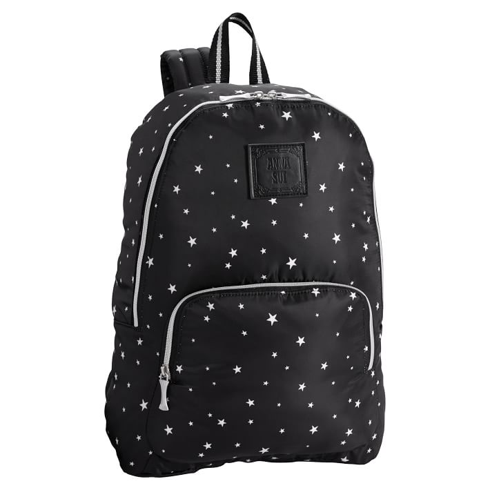 Anna Sui Black/White Stars Backpack