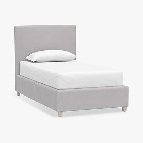 Carter Square Upholstered Storage Bed | Pottery Barn Teen