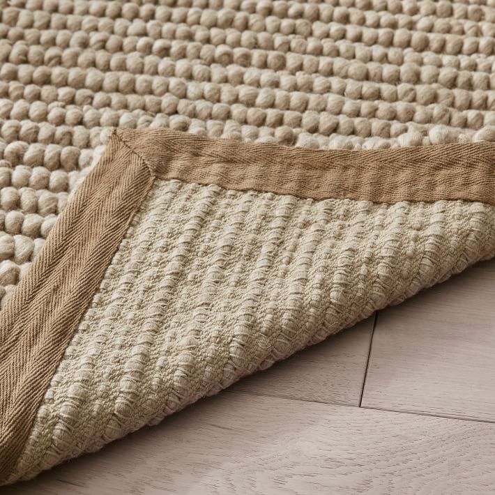 Braided Knit Rug - Ivory