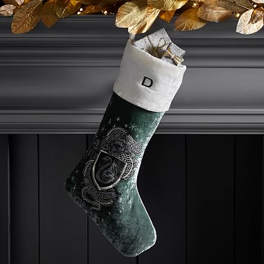 HARRY POTTER™ SLYTHERIN™ Christmas Stocking | Pottery Barn Teen