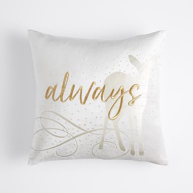 Throw Pillow Covers - Set of 4 Embroidered Decorative Velvet