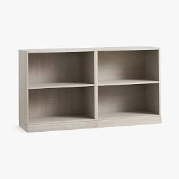 Stack Me Up 60" Double 2-Shelf Low Bookcase